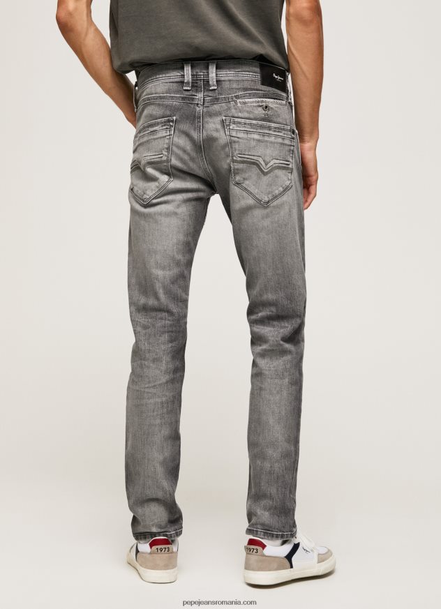 blugi cu talie medie cu vârf cu talie medie bărbați Pepe Jeans denim 6Z0R46802 - imagine 4