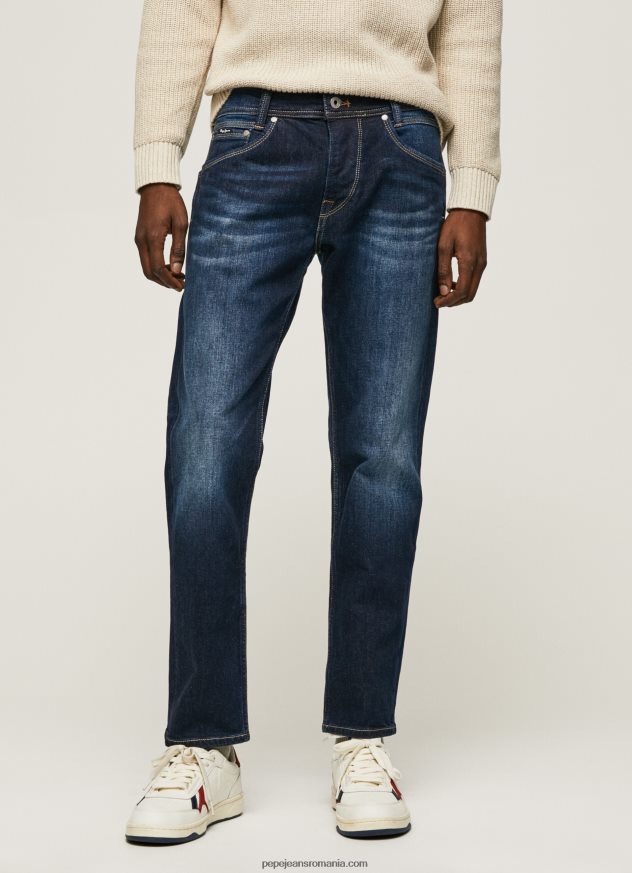 blugi cu talie medie cu vârf cu talie medie bărbați Pepe Jeans denim 6Z0R46805 - imagine 2