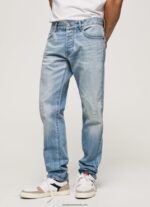 blugi cu talie medie stanley cu ajustare regulată bărbați Pepe Jeans denim 6Z0R46807 - imagine 2
