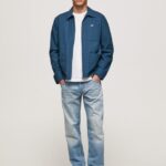 blugi cu talie medie stanley cu ajustare regulată bărbați Pepe Jeans denim 6Z0R46807