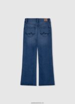 blugi evazați cu talie înaltă willa jr fată Pepe Jeans denim 6Z0R461368 - imagine 2