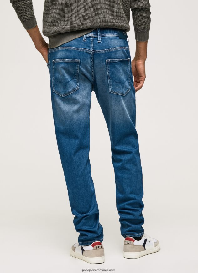 blugi jagger cu talie medie slim fit bărbați Pepe Jeans denim 6Z0R46794 - imagine 4