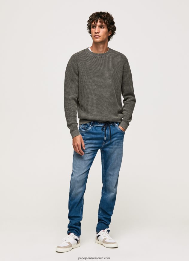 blugi jagger cu talie medie slim fit bărbați Pepe Jeans denim 6Z0R46794 - imagine 1