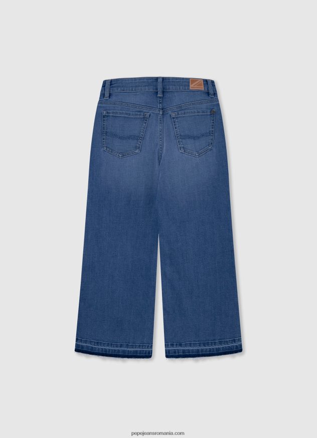 blugi jivey cu talie înaltă, cu ajustare largă fată Pepe Jeans denim 6Z0R461367 - imagine 2