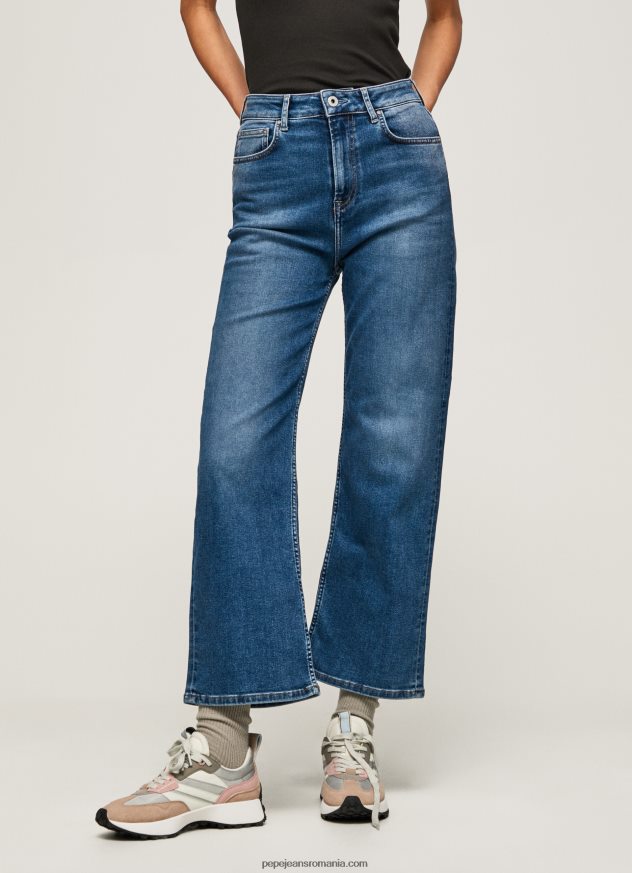 blugi lexa sky cu talie înaltă, cu potrivire largă femei Pepe Jeans denim 6Z0R4691 - imagine 2