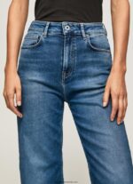 blugi lexa sky cu talie înaltă, cu potrivire largă femei Pepe Jeans denim 6Z0R4691 - imagine 3