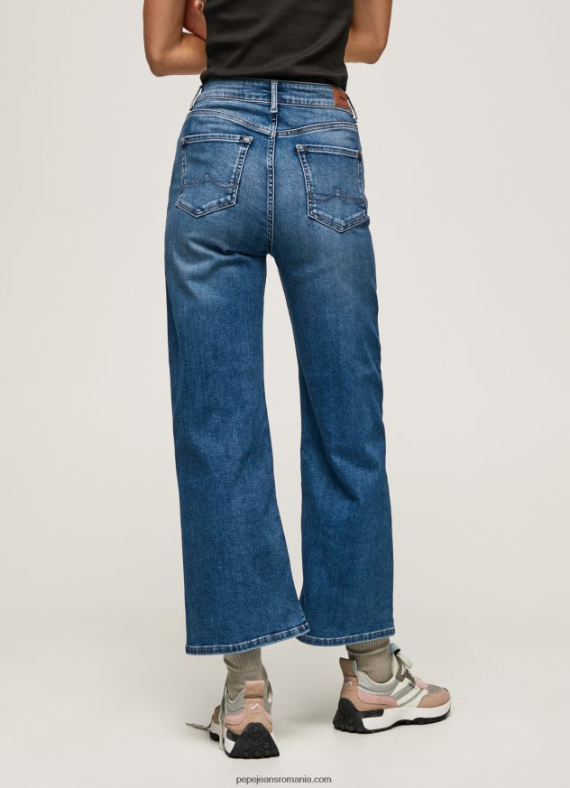 blugi lexa sky cu talie înaltă, cu potrivire largă femei Pepe Jeans denim 6Z0R4691 - imagine 4