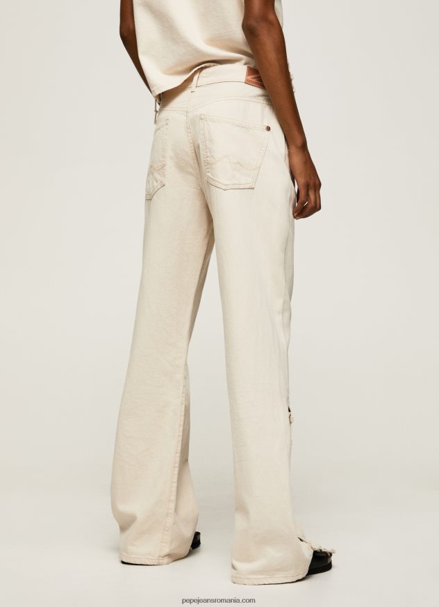 blugi mayfair cu talie medie relaxată femei Pepe Jeans denim 6Z0R4689 - imagine 5