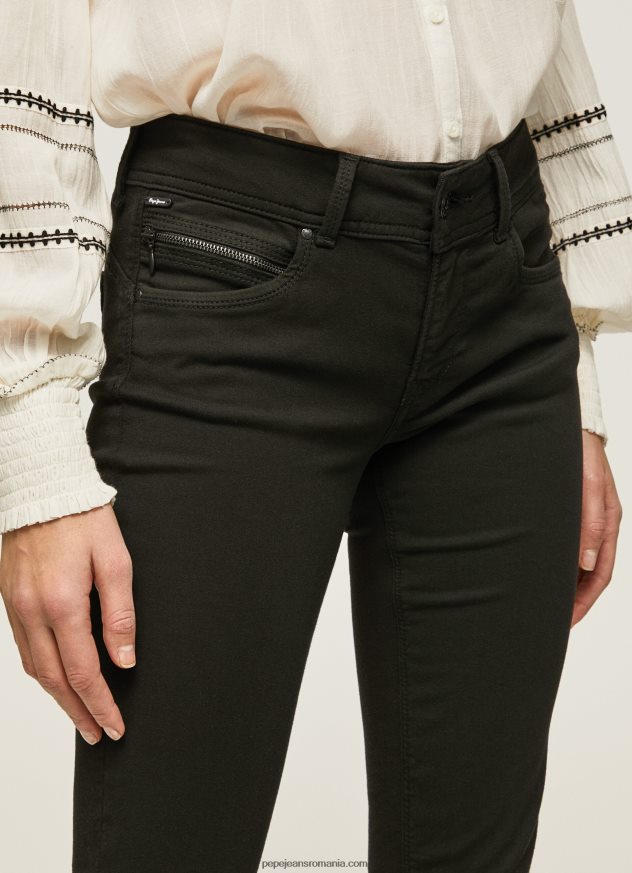 blugi noi Brooke cu talie medie, cu ajustare regulată femei Pepe Jeans denim 6Z0R467 - imagine 3