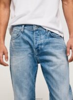 blugi penn cu ridicare scăzută bărbați Pepe Jeans denim 6Z0R46810 - imagine 3