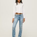 blugi piccadilly slim fit femei Pepe Jeans denim 6Z0R4672
