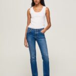 blugi piccadilly slim fit femei Pepe Jeans denim 6Z0R4675
