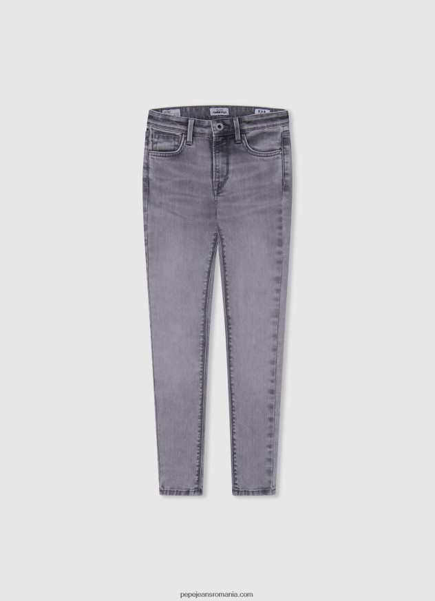 blugi pixlette high skinny fit cu talie înaltă fată Pepe Jeans denim 6Z0R461371 - imagine 4