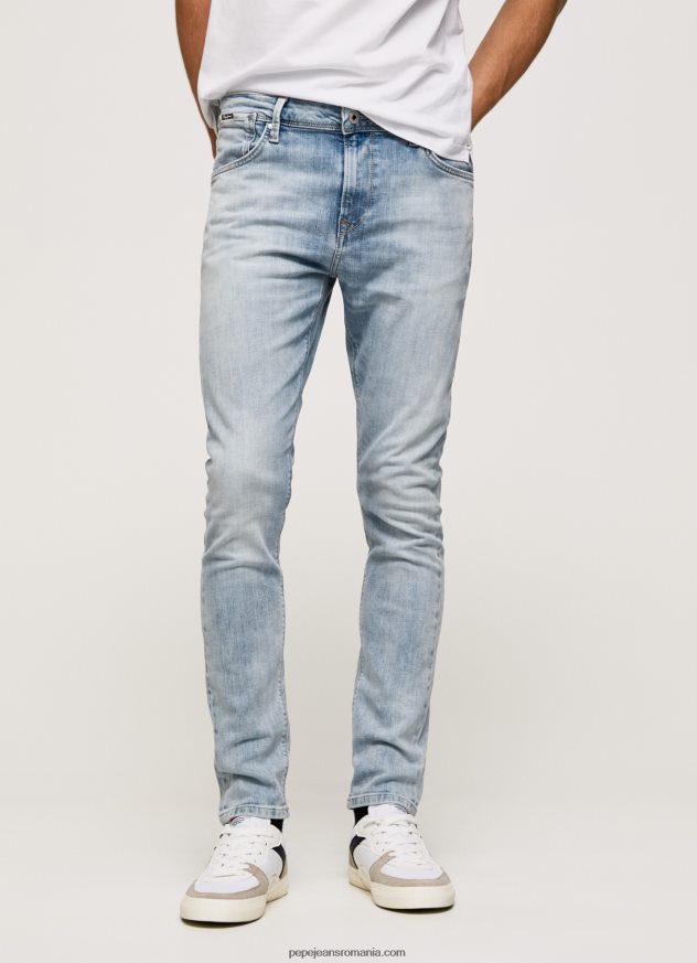 blugi skinny mason cu talie medie bărbați Pepe Jeans denim 6Z0R46792 - imagine 2