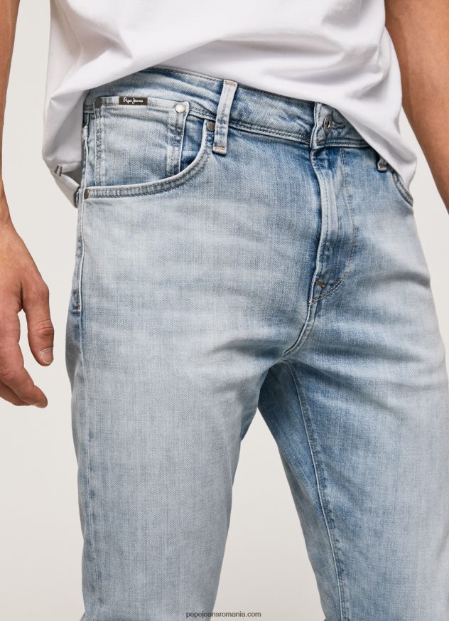 blugi skinny mason cu talie medie bărbați Pepe Jeans denim 6Z0R46792 - imagine 3
