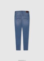 blugi skinny pixlette cu talie înaltă fată Pepe Jeans denim 6Z0R461365 - imagine 2