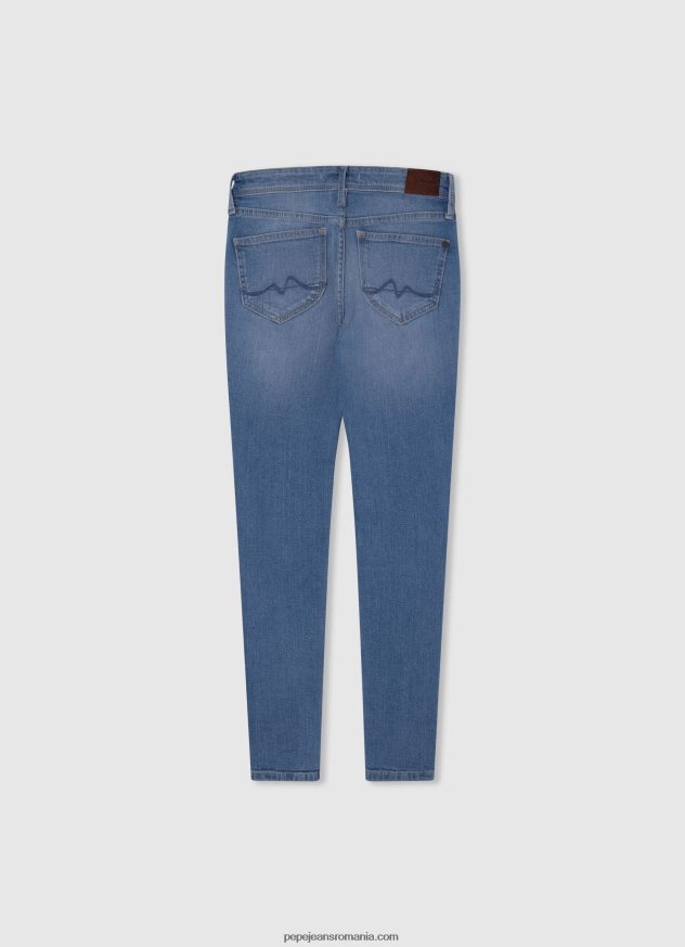 blugi skinny pixlette cu talie înaltă fată Pepe Jeans denim 6Z0R461365 - imagine 2