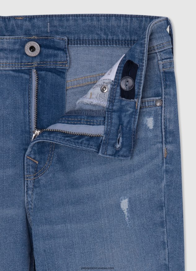 blugi skinny pixlette cu talie înaltă fată Pepe Jeans denim 6Z0R461365 - imagine 3