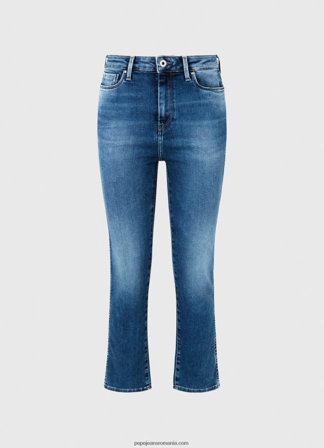 blugi slim fit dion 7/8 cu talie înaltă femei Pepe Jeans denim 6Z0R4674 - imagine 1