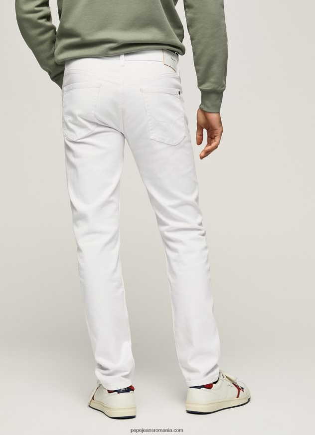 blugi slim fit hatch cu talie medie bărbați Pepe Jeans denim 6Z0R46797 - imagine 4