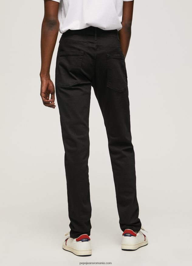 blugi stanley taper fit cu talie obișnuită bărbați Pepe Jeans denim 6Z0R46806 - imagine 4