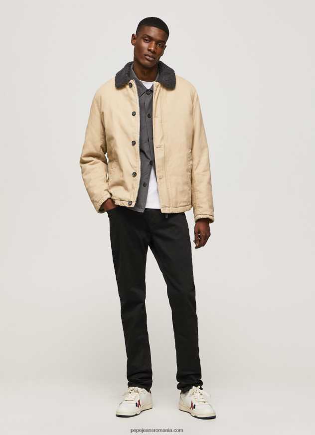 blugi stanley taper fit cu talie obișnuită bărbați Pepe Jeans denim 6Z0R46806 - imagine 1