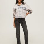 blugi venus cu talie joasa cu ajustare regulata femei Pepe Jeans denim 6Z0R4615