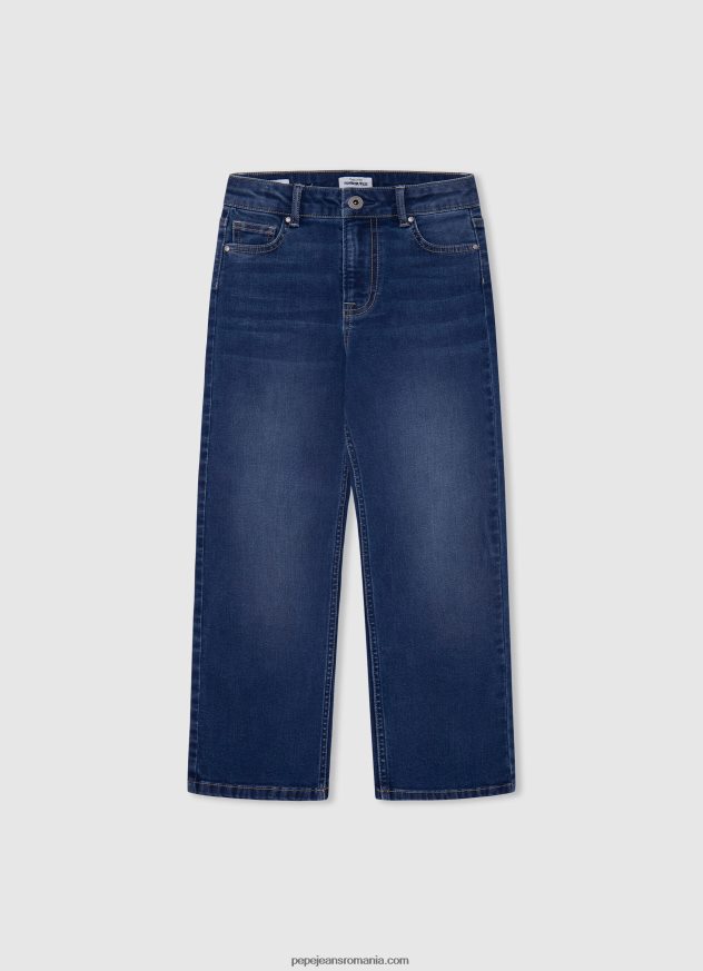 blugi violet cu talie înaltă, relaxed fit fată Pepe Jeans denim 6Z0R461362 - imagine 5