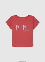 bluză brodată gaulle fată Pepe Jeans alb 6Z0R461423 - imagine 5