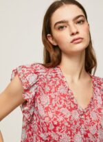 bluza cu imprimeu flori femei Pepe Jeans multi 6Z0R46372 - imagine 3