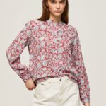 bluza cu imprimeu flori femei Pepe Jeans multi 6Z0R46373