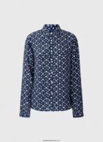 bluză cu imprimeu geometric femei Pepe Jeans multi 6Z0R46357 - imagine 5