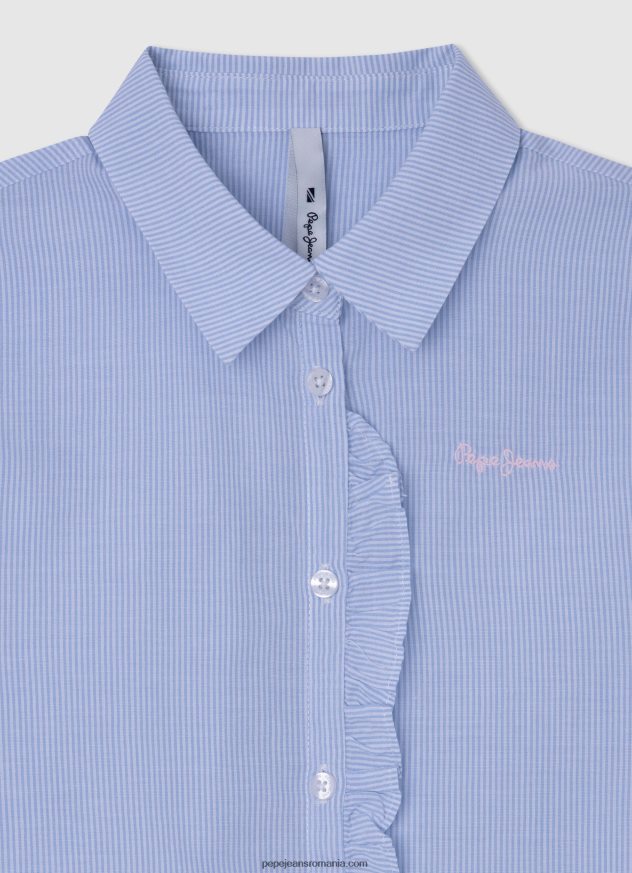 bluză cu imprimeu în dungi saura fată Pepe Jeans dafin 6Z0R461436 - imagine 3