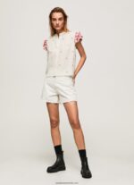 bluza mao detalii brodate femei Pepe Jeans multi 6Z0R46322 - imagine 2