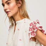 bluza mao detalii brodate femei Pepe Jeans multi 6Z0R46322