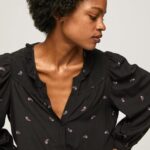 bluză paisley cu volane femei Pepe Jeans multi 6Z0R46329