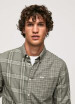 cămașă cu carouri mixte cu potrivire normală bărbați Pepe Jeans turnare 6Z0R461038 - imagine 3
