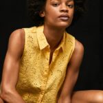 cămașă cu mânecă ajurata femei Pepe Jeans strălucire 6Z0R46330