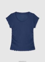 cămașă cu nervuri cu efect ondulat fată Pepe Jeans ocean 6Z0R461443