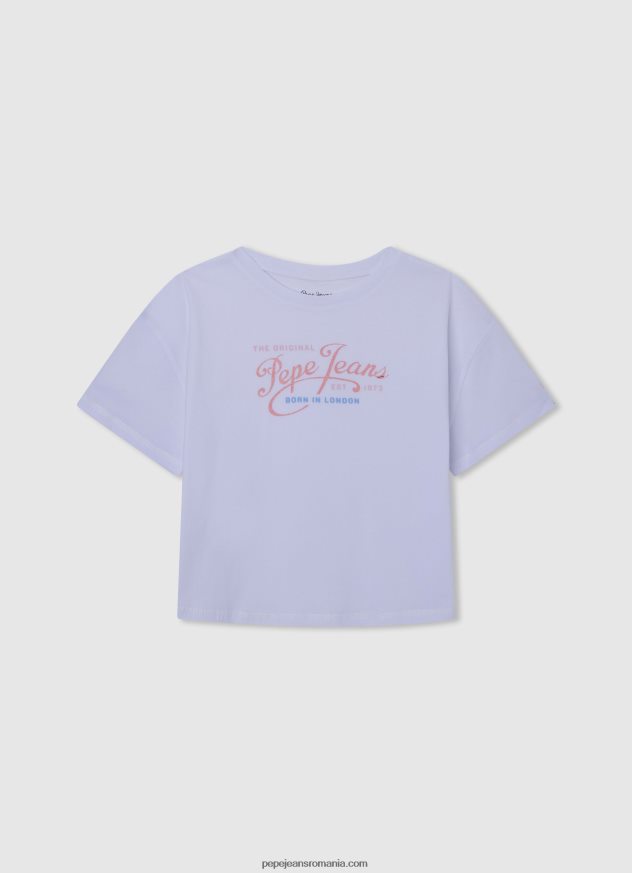 cămașă cu nervuri cu efect ondulat fată Pepe Jeans ocean 6Z0R461443 - imagine 5
