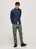 cămașă denim parton bărbați Pepe Jeans denim 6Z0R461035 - imagine 2
