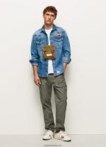cămașă din denim noah cu ajustare regulată bărbați Pepe Jeans denim 6Z0R461049