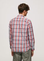 cămașă din popelin în carouri bărbați Pepe Jeans multi 6Z0R461067 - imagine 4