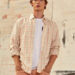 cămașă din popelin în carouri bărbați Pepe Jeans multi 6Z0R461068