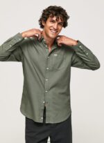cămașă dobby cu potrivire obișnuită bărbați Pepe Jeans turnare 6Z0R461043 - imagine 2