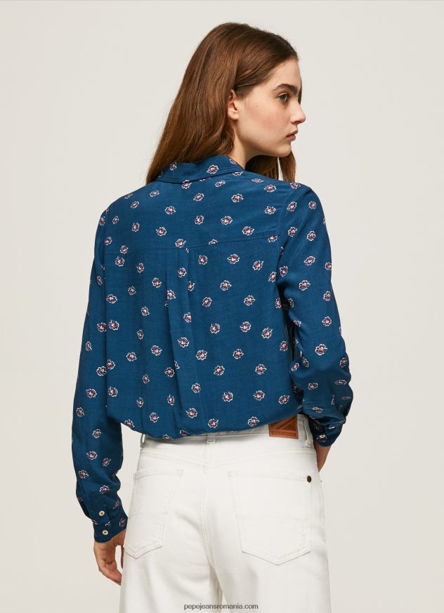 cămașă florală cu mânecă lungă femei Pepe Jeans multi 6Z0R46371 - imagine 4