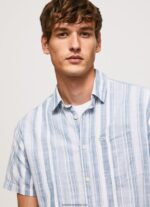 cămașă în dungi Luther slim fit bărbați Pepe Jeans jarman 6Z0R461056 - imagine 3