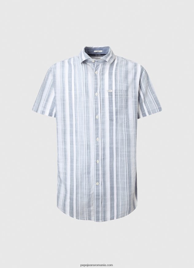 cămașă în dungi Luther slim fit bărbați Pepe Jeans jarman 6Z0R461056 - imagine 5