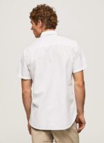 cămașă lothersdale cu mâneci scurte bărbați Pepe Jeans alb 6Z0R461069 - imagine 4