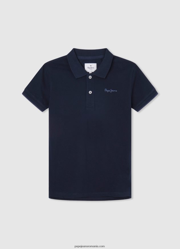 cămașă misterton cu mânecă scurtă băiat Pepe Jeans albastru înălbitor 6Z0R461674 - imagine 4